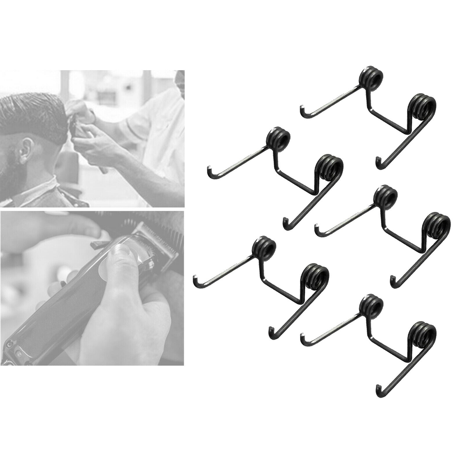 5Pcs Hair Trimmer Replacement Spring Fit for 8148 8591 Coldless Clip Barber