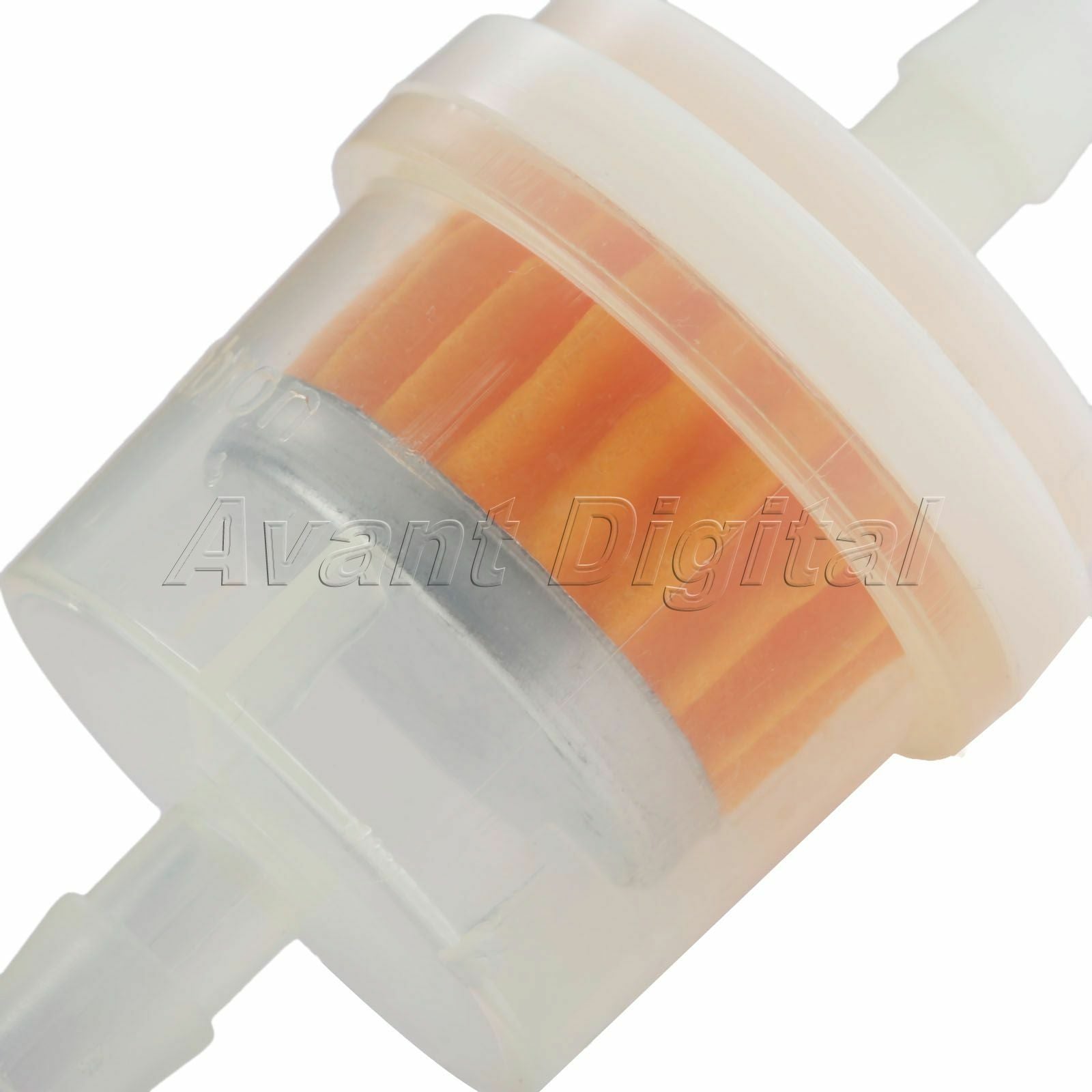 1x Plastic 6mm Oil Fuel Filter Cleaner 0.24" For Motorcycle Dirt Quad Bike ATV