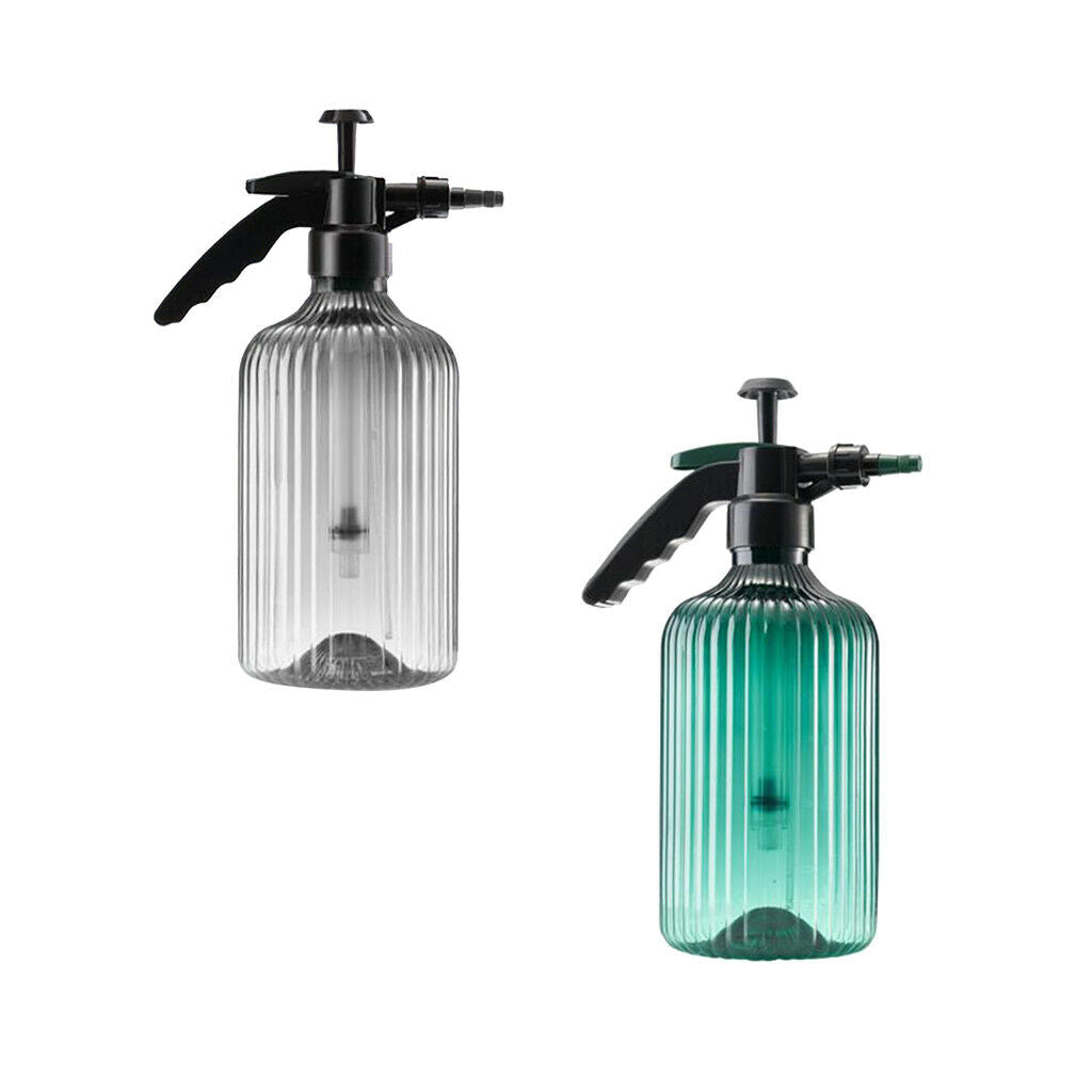 2Piece 2 in 1 68oz Plastic Pressure Watering Can Water Spray Bottle for home