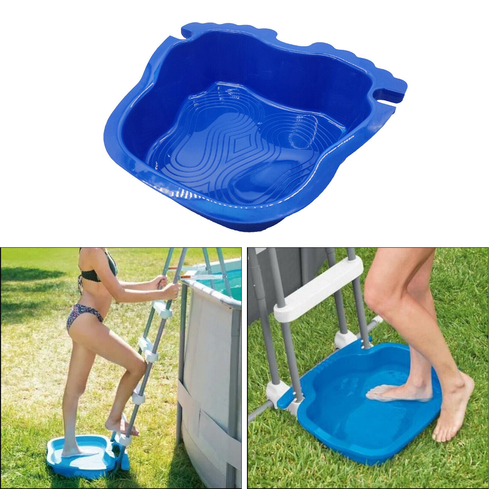 Plastic Pool Foot Bath Tray Pool Tray Bath Bucket Swimming Pool Backyard
