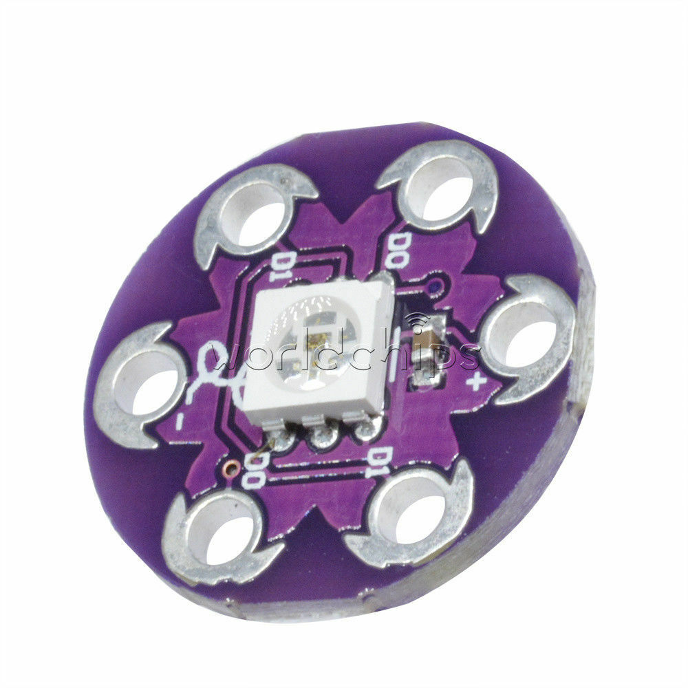 5PCS LilyPad Pixel Board WS2812 5050 Lamp Panel LED Module for Arduino US