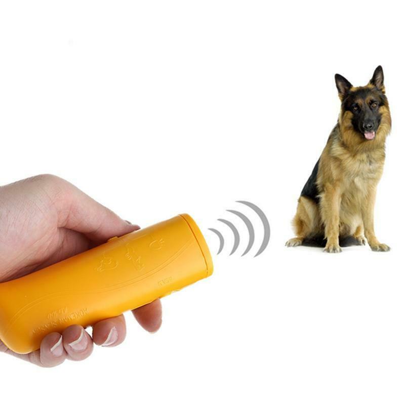 3 in 1 Ultrasonic Anti Bark Stop Barking Dog Training Repeller Control