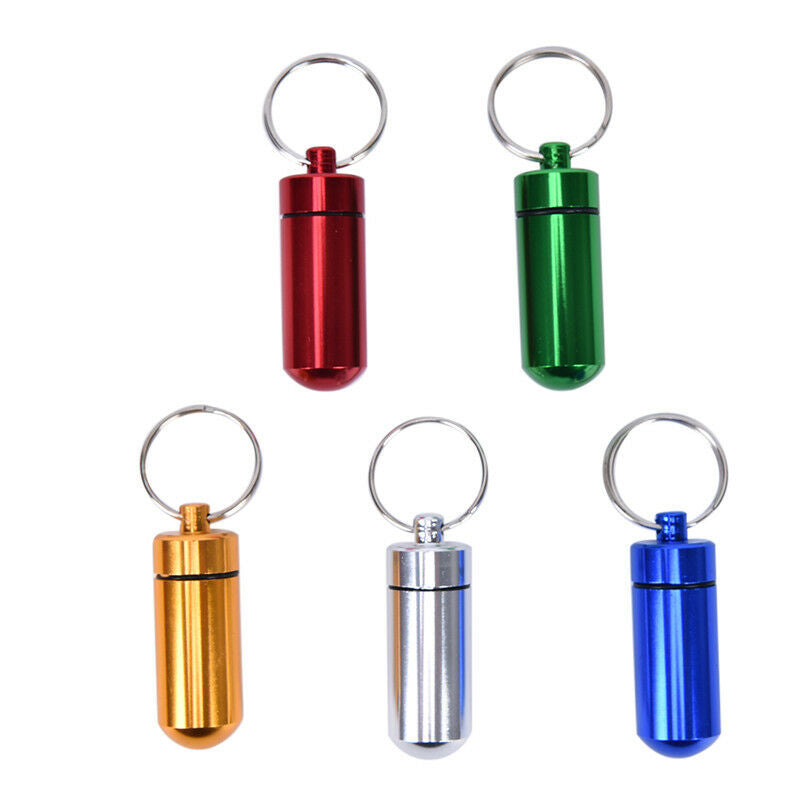 1pc Aluminum Bottle Medicine Gallipot Waterproof Warehouse Random Color NS.l8
