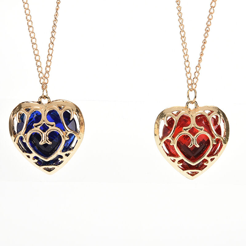Legend of Zelda Skyward Sword Heart Container Necklace Pendant Anime Lt