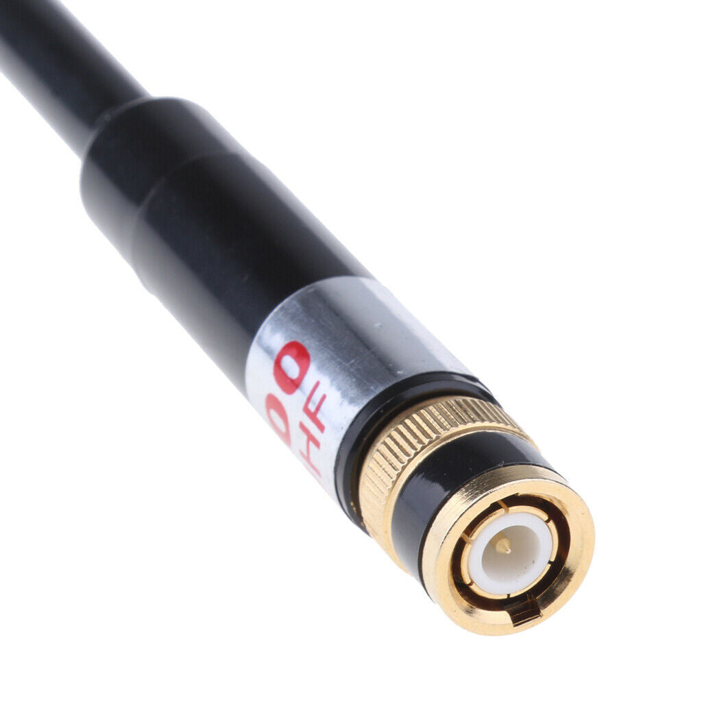 AL-800 Telescopic Dual Band Amateur Ham Radio & Scanner Antenna BNC Connector -