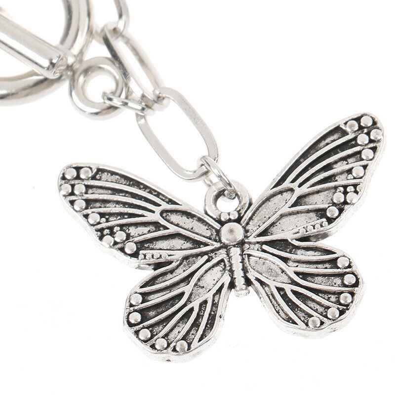 Gothic Butterfly Pendant Necklace For Women Choker Accessories Gift For Girl Qx