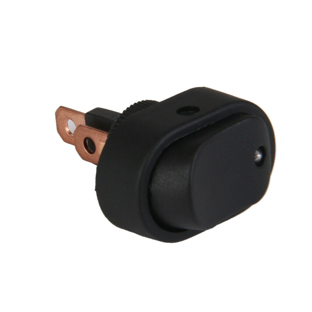 LED Light Bulb 12V 20A 3 Pins Car Boat Auto Rocker SPST Toggle Switch Button