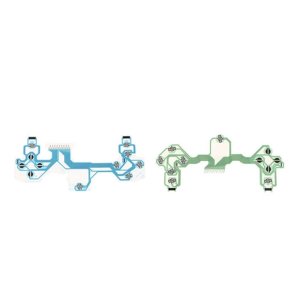 2 Piece Ribbon Cable Conductive Film Keypad Repair Part for Sony PS4 2.0/4.0