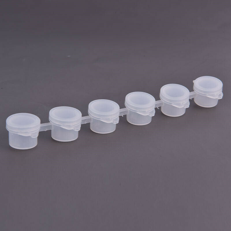 6 Joint 3ml Pigment Container Box Painting Acrylic Paint Supplies Drawing.l8