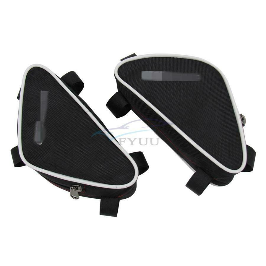 1 Pair Motorcycle Frame Crash Bars Placement Bag For BMW F800GS F700GS Adventure