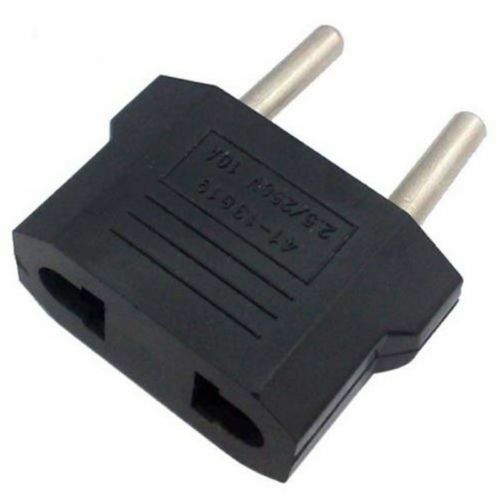 5X US/USA to European Euro EU Travel Charger Adapter Plug Outlet Converter NEW