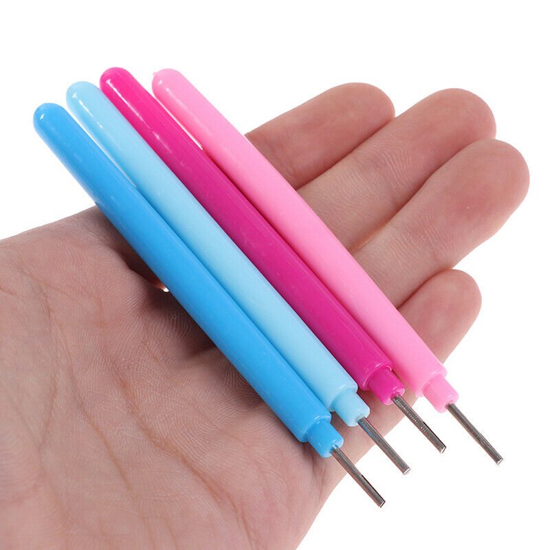 6Pcs Tweezer Quilling Needles Slotted Pen Tool Kit Quilling Paper DIY S.l8