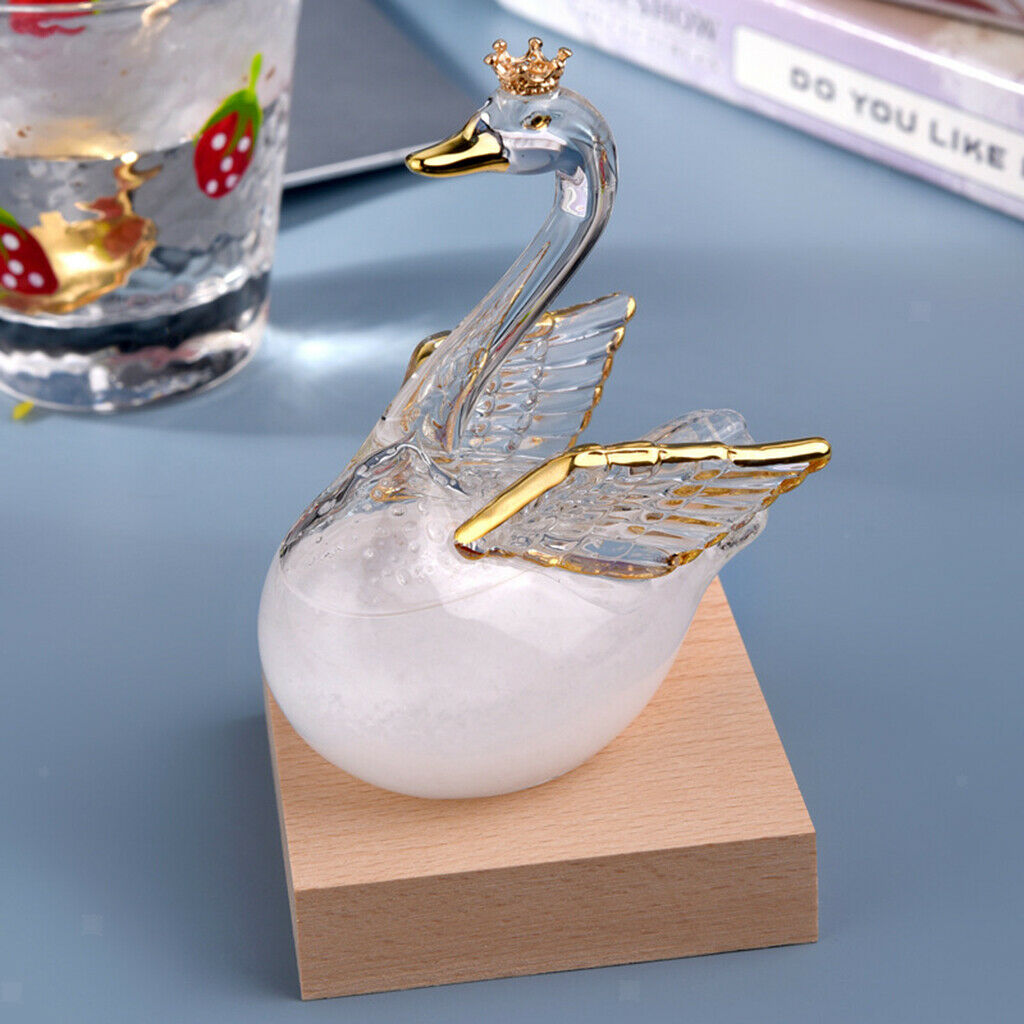 Desk Goose Storm Glass Bottle Weather Forecast Predictor Monitor Barometer