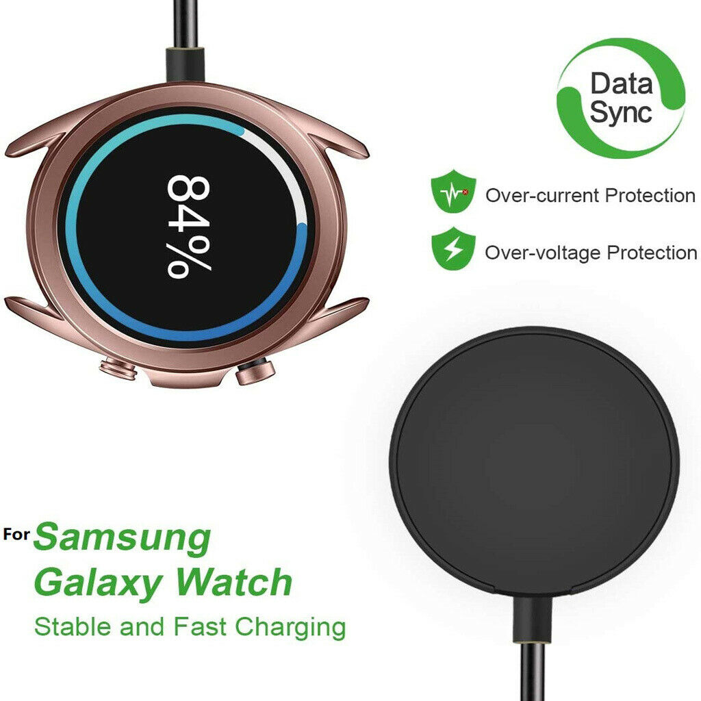 USB Wireless Charging Cable Dock for   Galaxy Watch 3 SM-R500 SM-R820