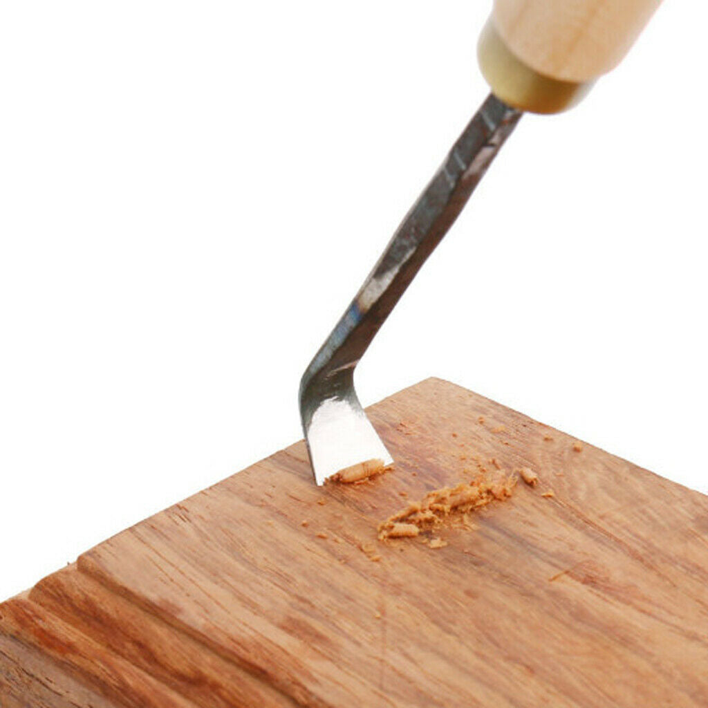 Wood Carving Hand Chisel Professional Woodworking Gouges Steel Tool  5mm