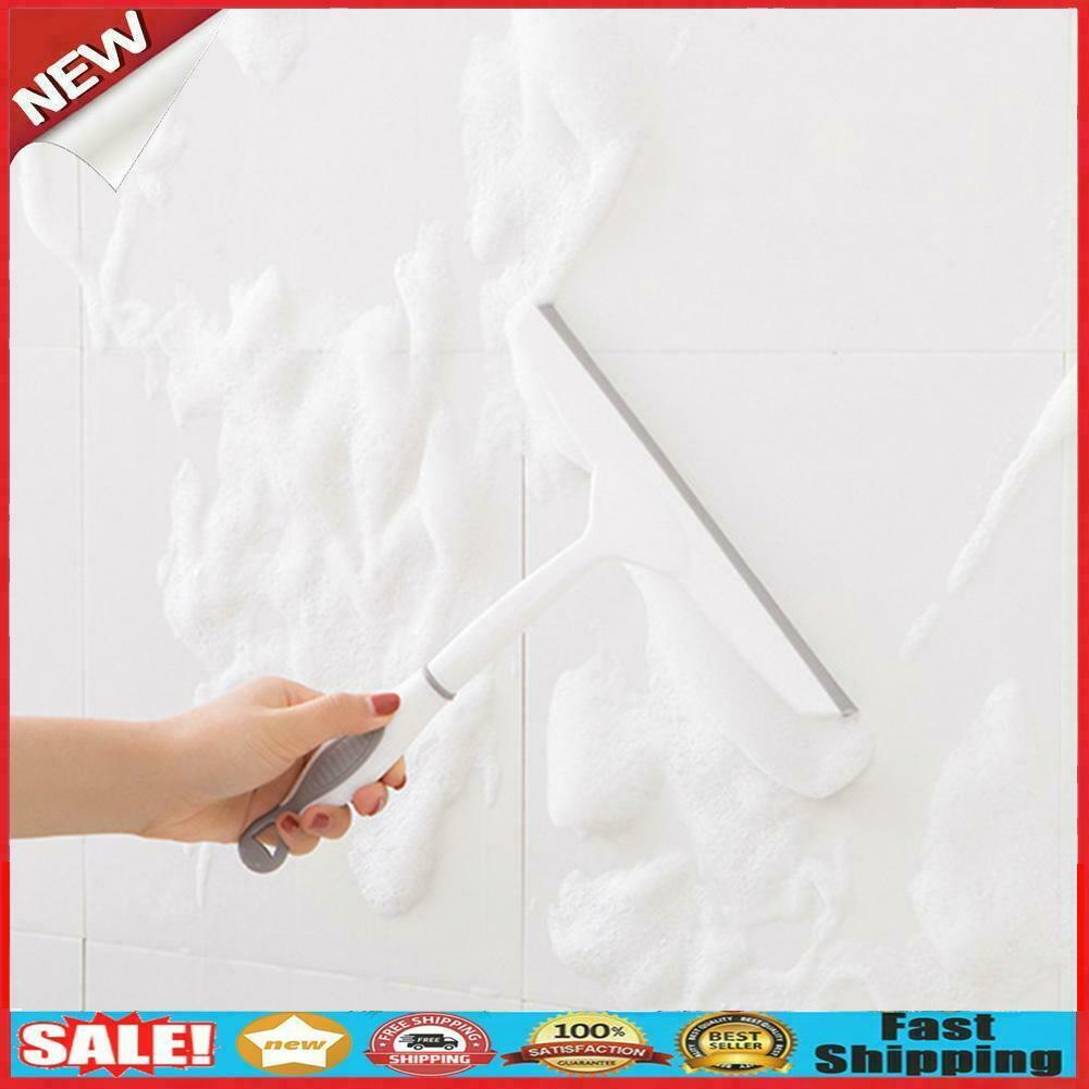 Practical Window Glass Wiper Scraper Cleaner Non-slip Grip Squeegee Tools @