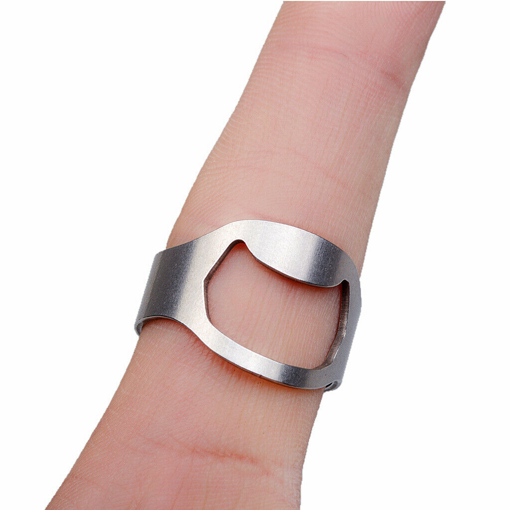 Finger  Bottle Opener, 4 Color Stainless Steel Bottle Opener,  Opener Tool
