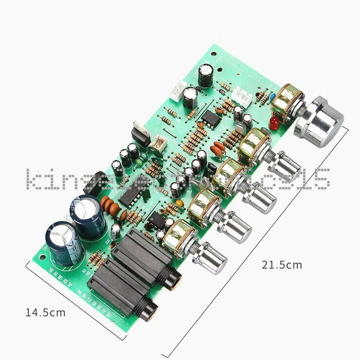 PT2399 Microphone Audio Amplifier Board Karaoke Plate Reverb Preamplifier NEW