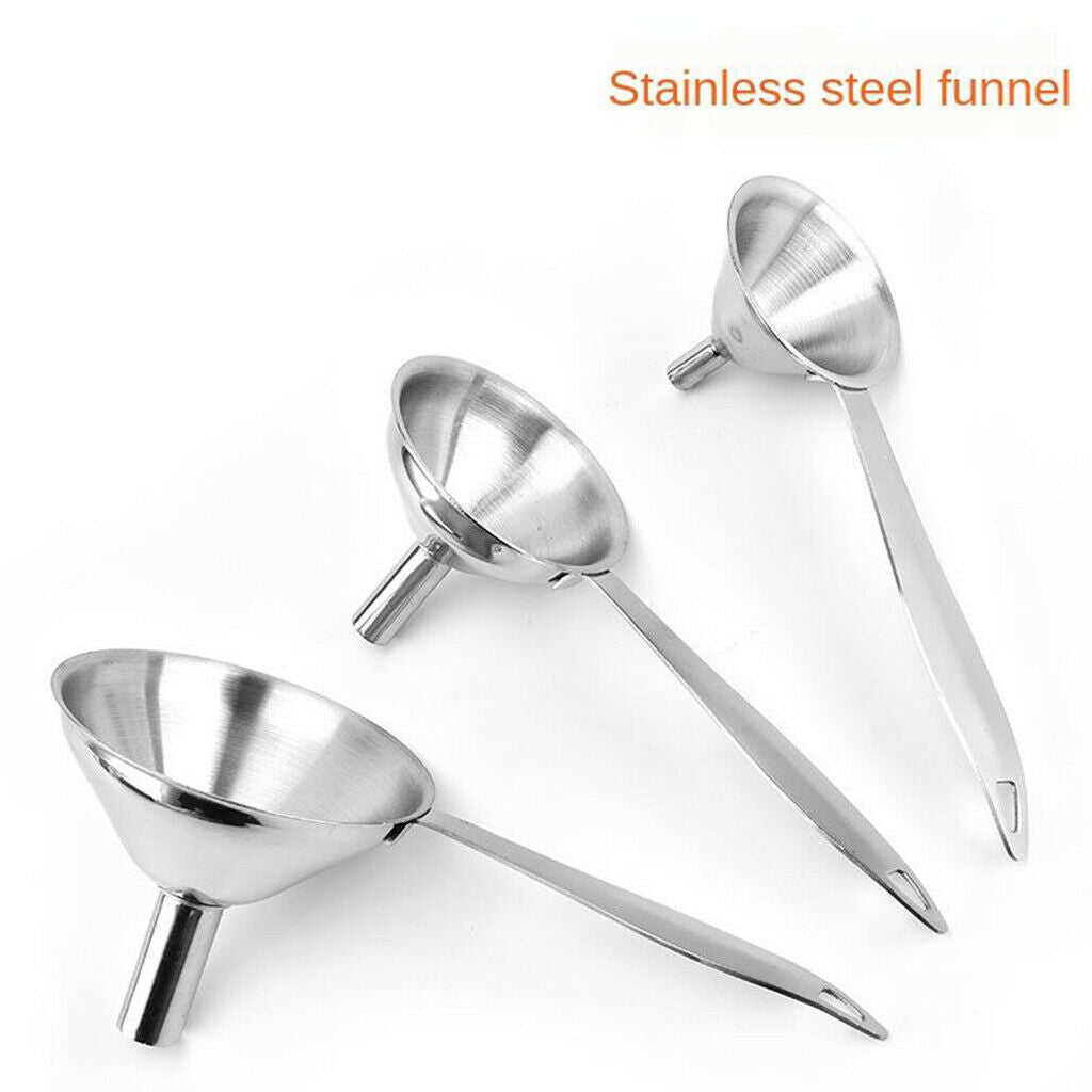 Kitchen Funnels for Liquid Jam Powder Space-saving Funnels Easy to Storage