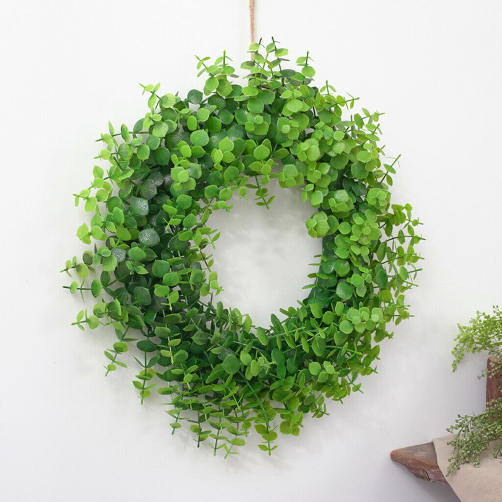 Artificial Wreath Leaf Garland Vine for Christmas Wedding Party Decoration