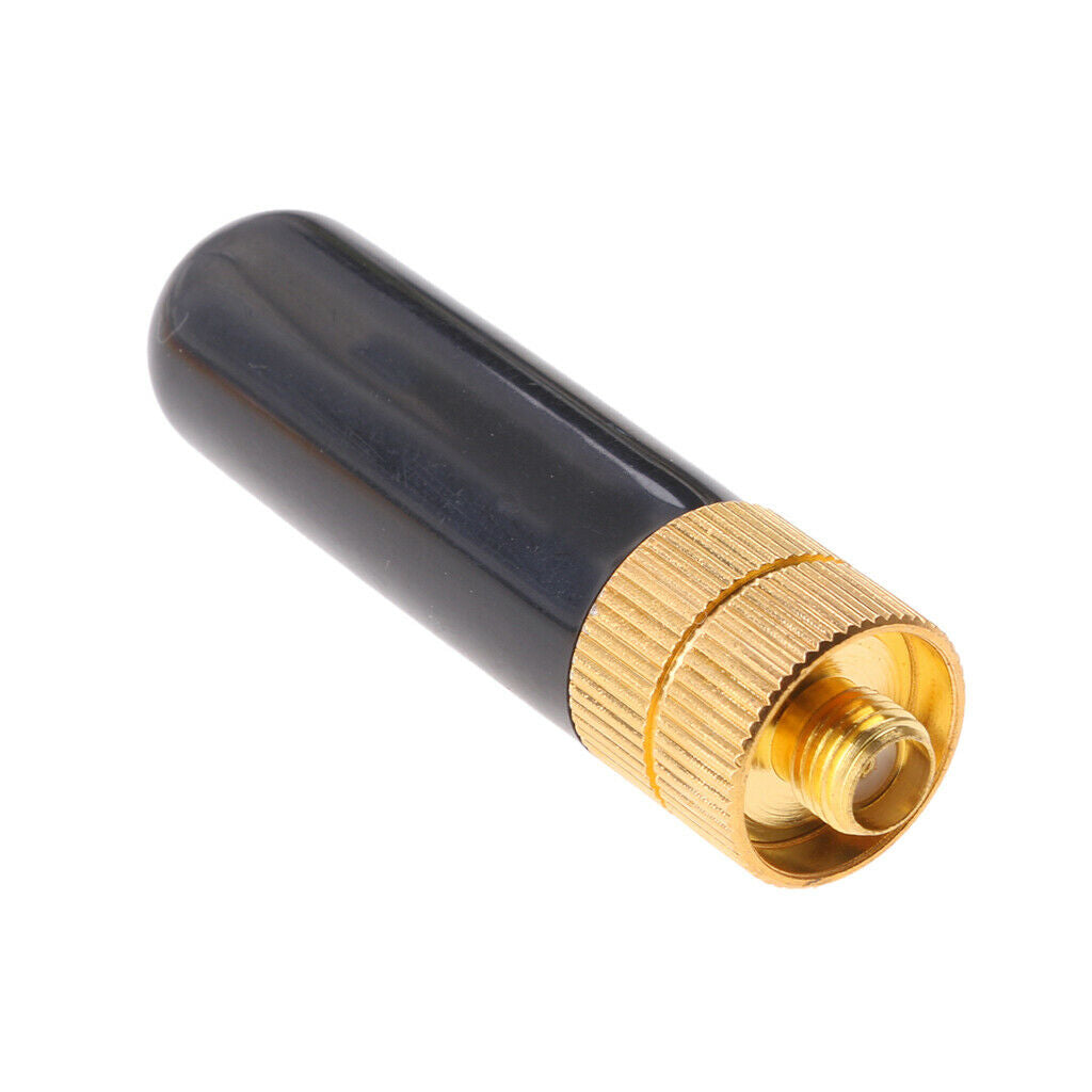 SRH805S SMA-F Short Antenna for 136-174MHz + 400-470MHz Two Way Radio