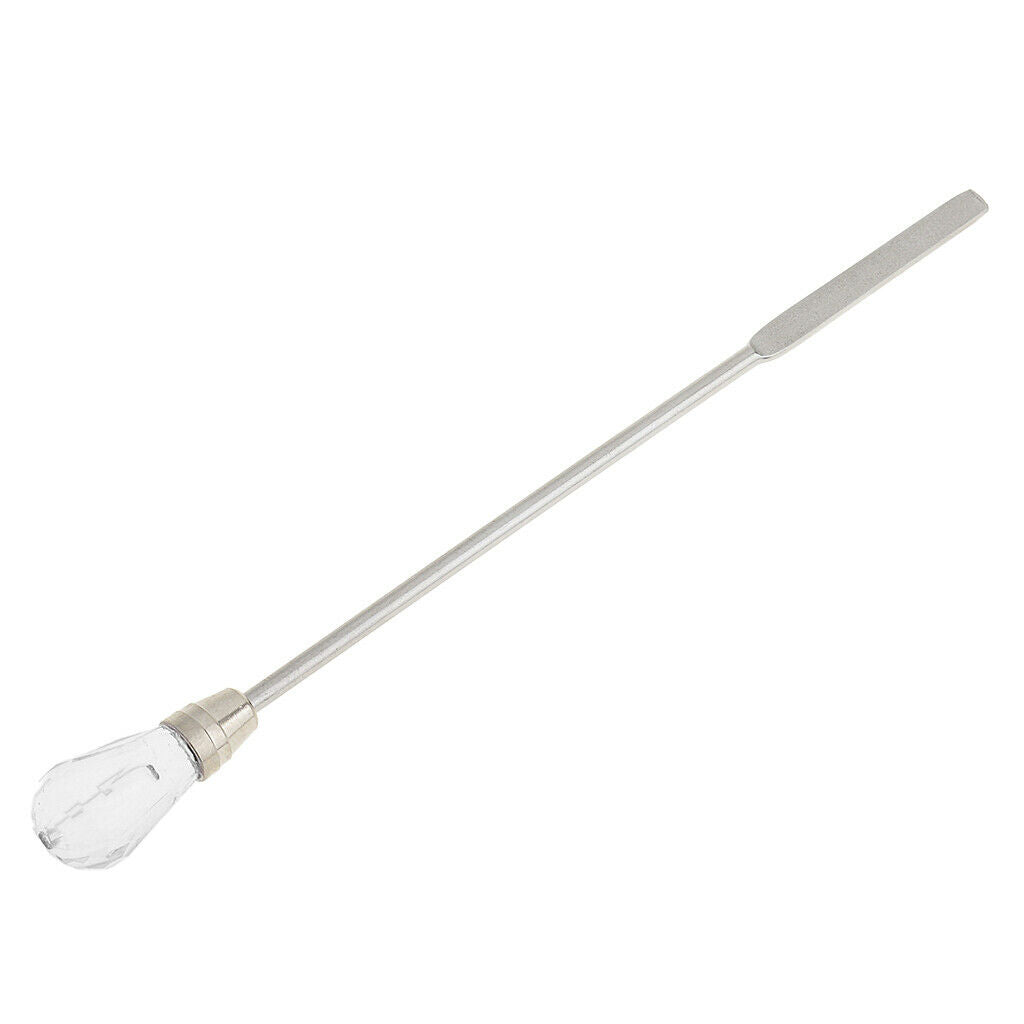 Permanent Makeup Eyebrow Tattoo Pigment Mix Stirring Rod Stick Spatula Clear