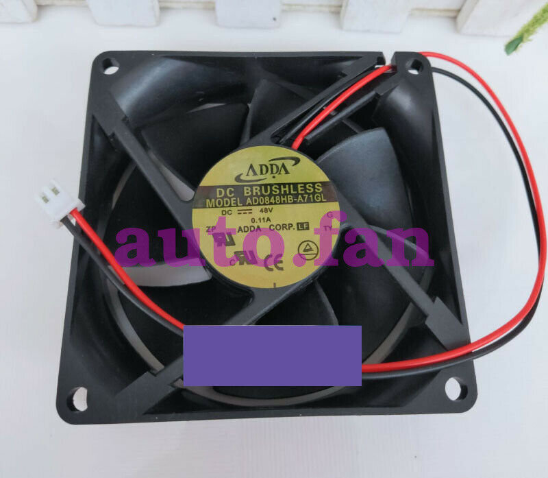 1 PC Brand New AD0848VB-A71GP DC48V 0.11A 8025 Cooling Fan For Elevator Inverter
