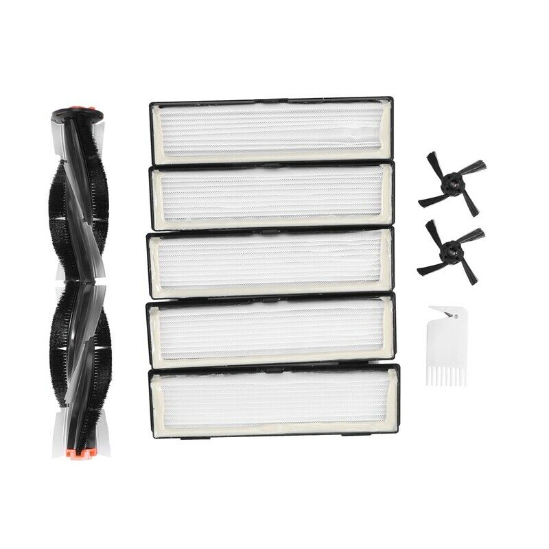 Hepa Filter 2X Side Brush for Neato Botvac D3 D4 D5 D6 D7 D70 D75 D80 D85 ConnX2