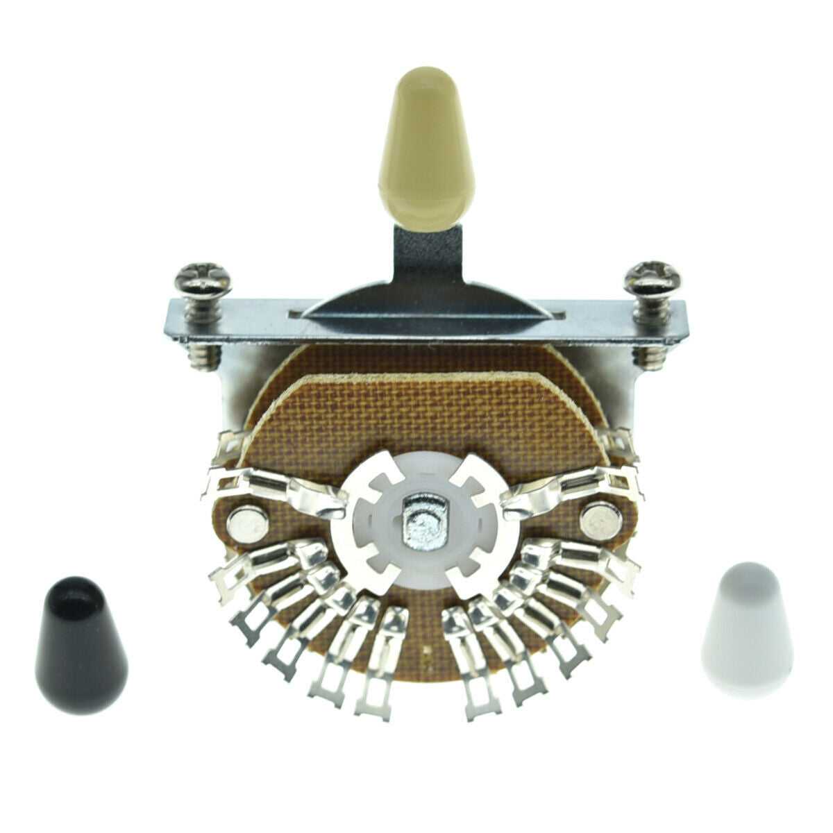 Guitar 5-Way Super Switch Pickup Selector Switch for Strat/Tele with 3 Tips