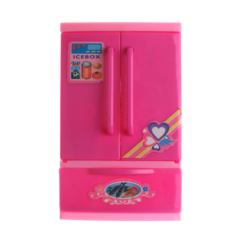 Simulation Home Kitchen Toys Kids Children Play House Refrigerator Gift Toysb DD