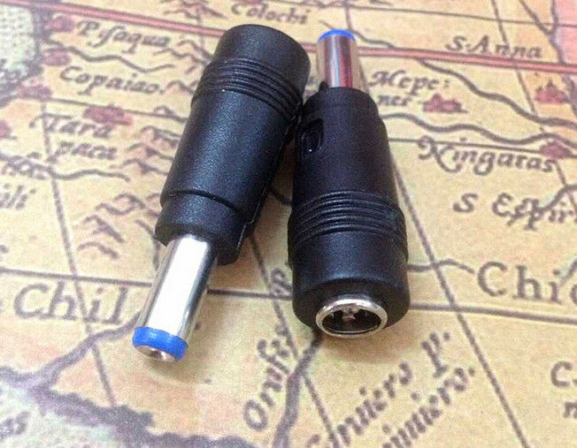 50pcs 5.5mm x 2.5mm feMale Plug to 5.5mm x 2.1mm male Jack DC Power Adapter