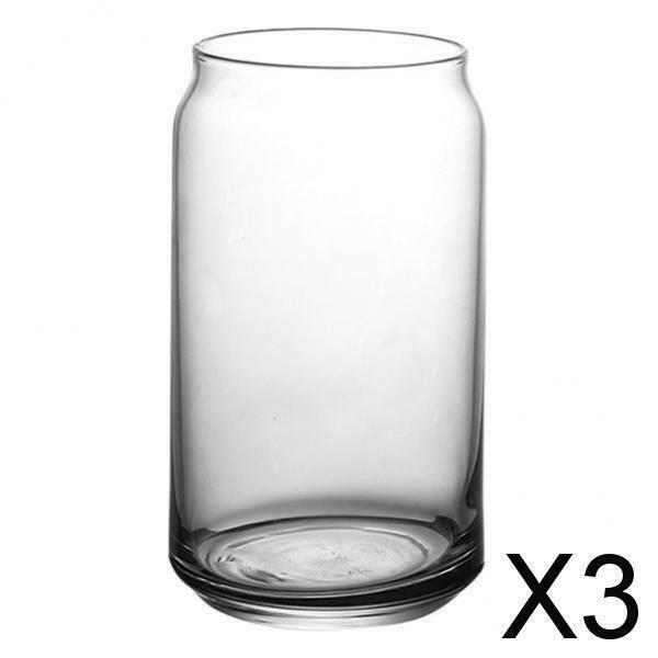 3X Heat Resistant Glass Coffee Mugs Wine Juice Glass Cups Bar Party Large 570ml