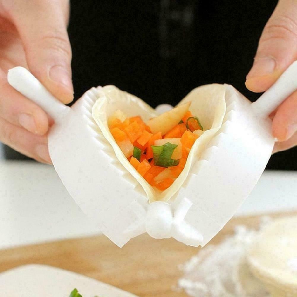 3PCS Dumpling Mould Dough Press DIY Meat Pie Pastry Tools Maker Q9H1