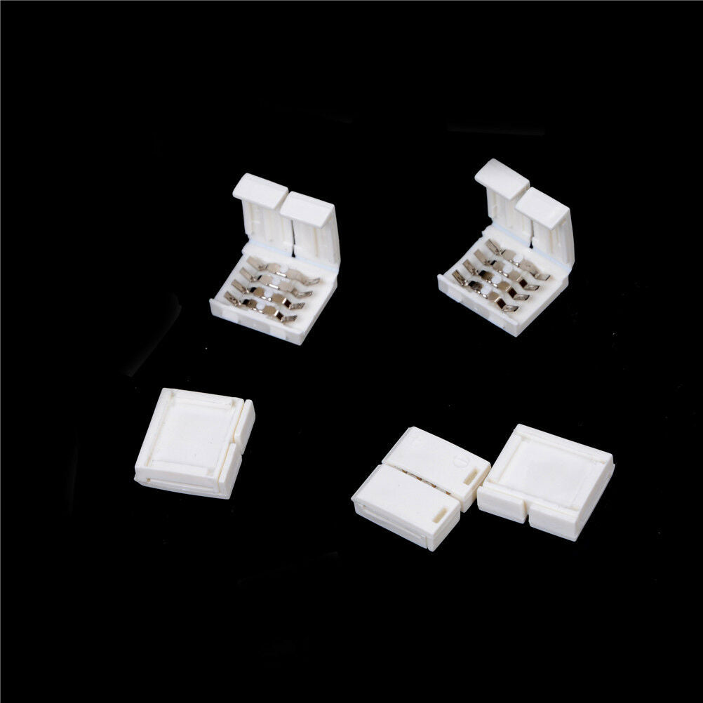 5pcs 4pin 10mm Free Welding Connector LED Strip ConnectorDEAU