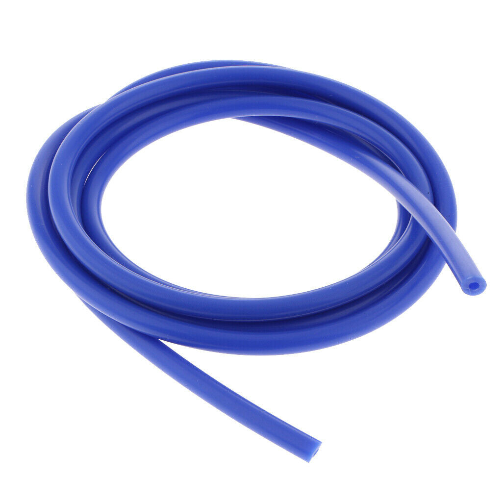 Silicone Vacuum Hose,Air Tubing Pipe Hose Kit for Car  Blue
