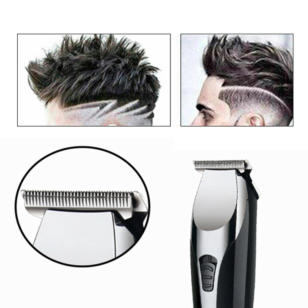 Men's Electric Clippers, Cordless Rechargeable Electric Clippers Set, Haircut
