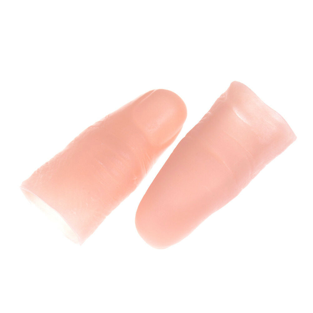 3Pcs Magic Thumb Tip Trick Rubber Close Up Vanish Appearing Magic Trick P.l8