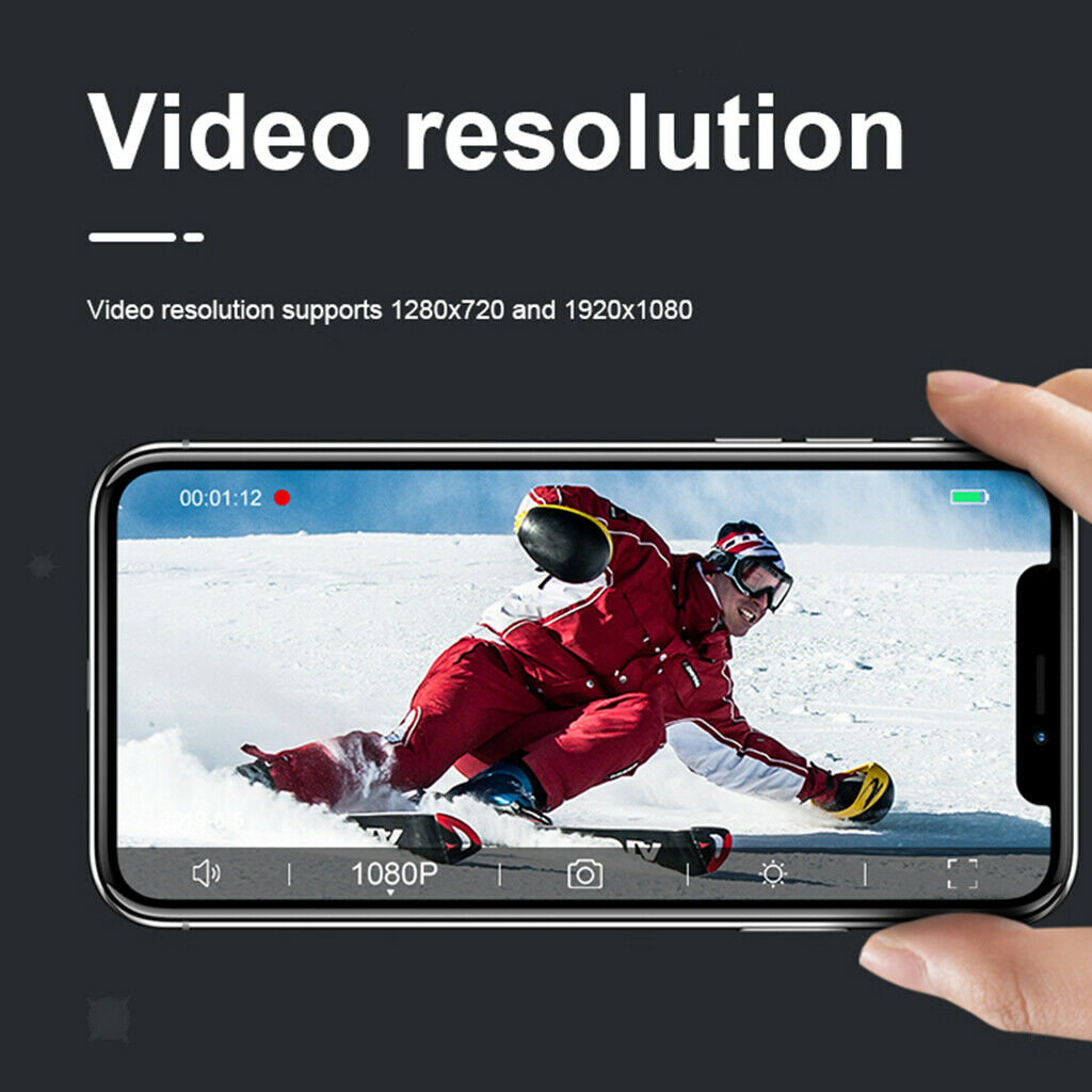 Body Camera 1080P Police Video Recorder Wearable Portable Security Cam Webcam