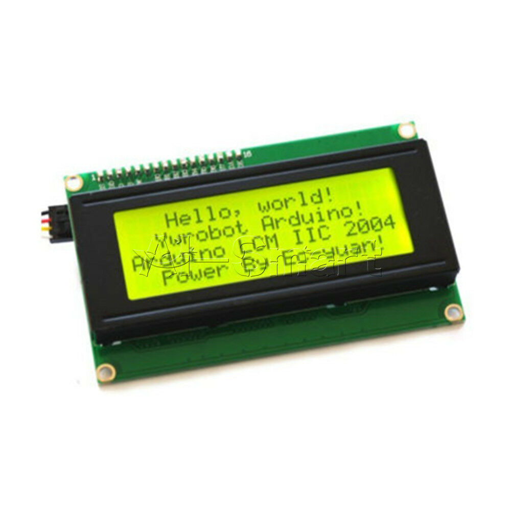 2004 LCD Yellow Display Module 20X4 Characters 5V for Arduino with HD44780