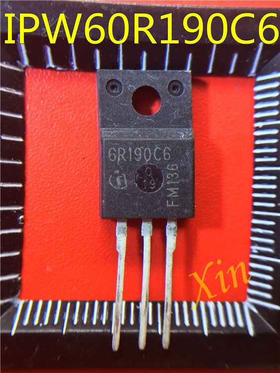 5PCS   6R190C6 IPW60R190C6 MOS new  TO220F