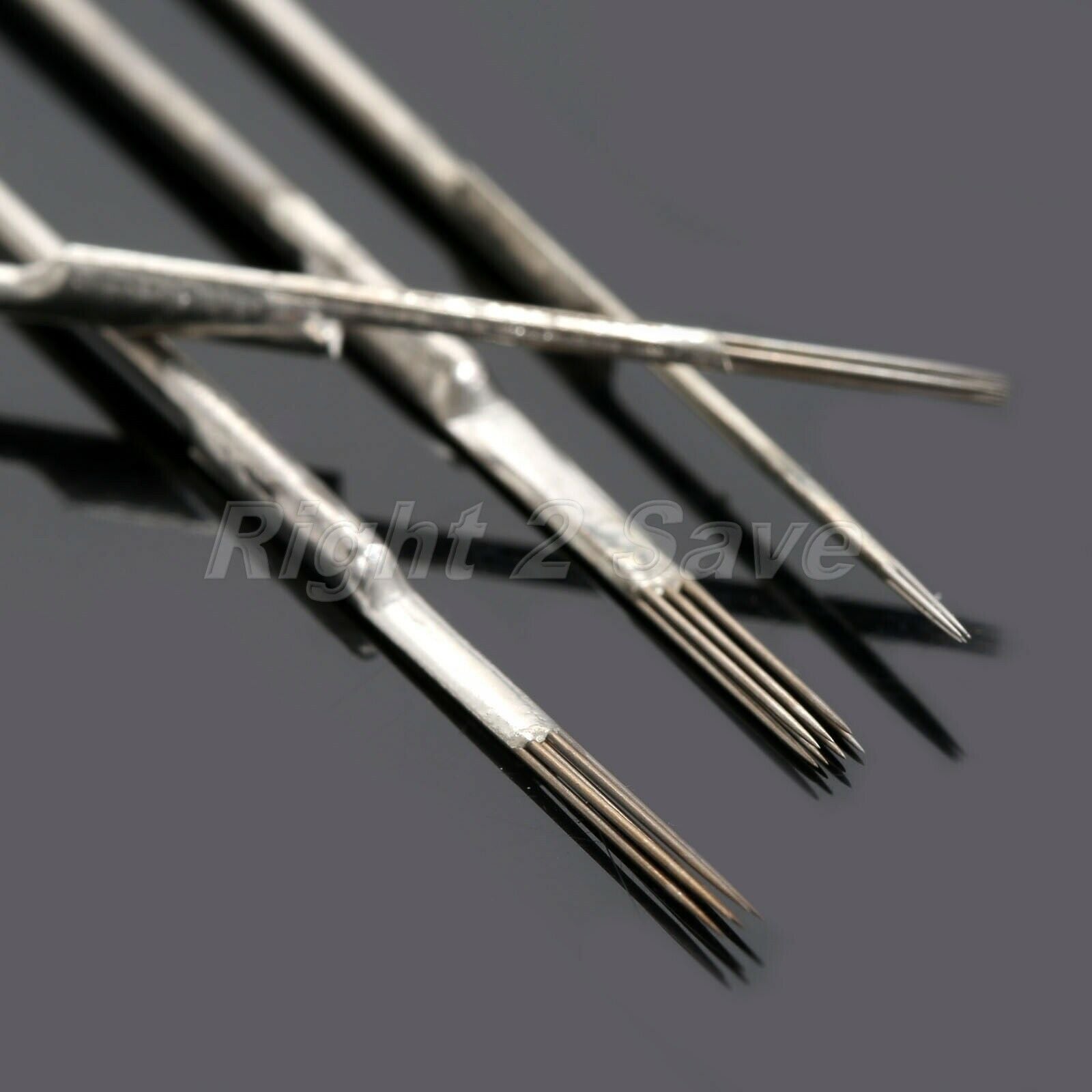 100Pcs Tattoo Needles Disposable 3/5/7/9RL 5/7/9RS 5/7/9M1 Mix Assorted Sizes