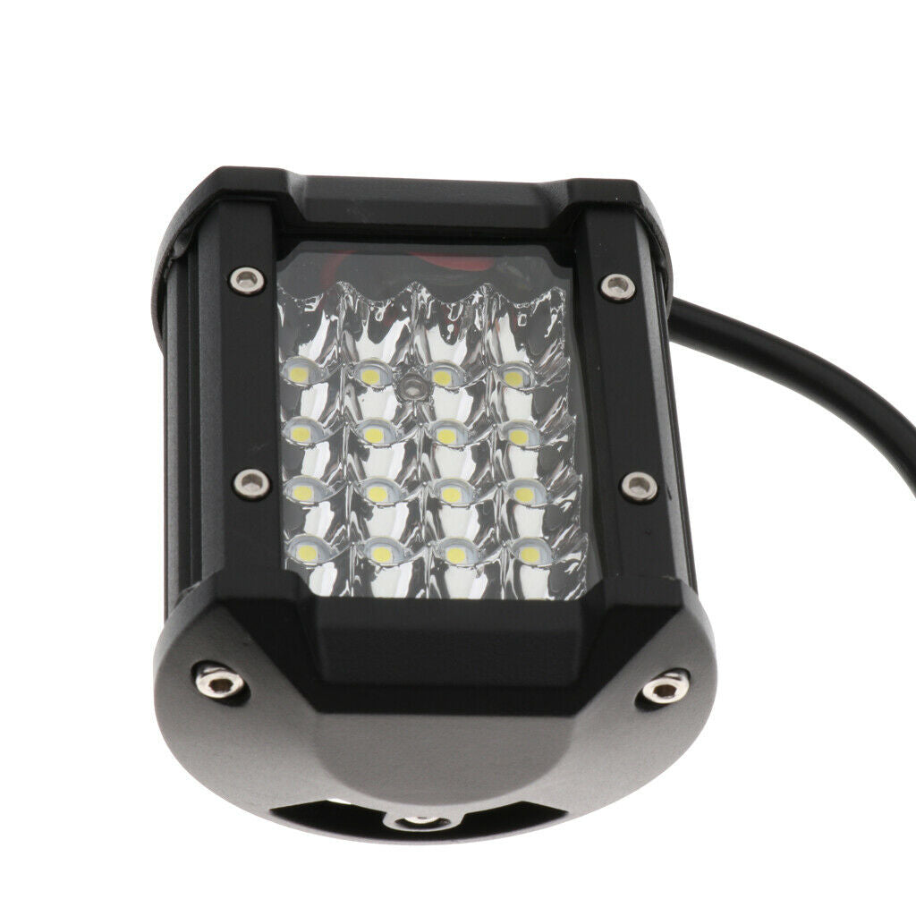 4'' 72W 9-30V Car Boat Truck Quad Row LED Work Light Driving Fog Spot Bulb