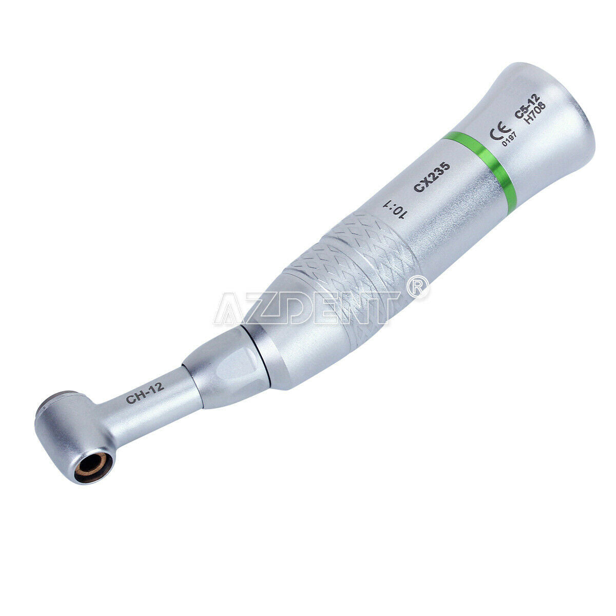 Dental 10:1 Reduction Contra Angle Low Speed Handpiece Fit Endodontic Treatment