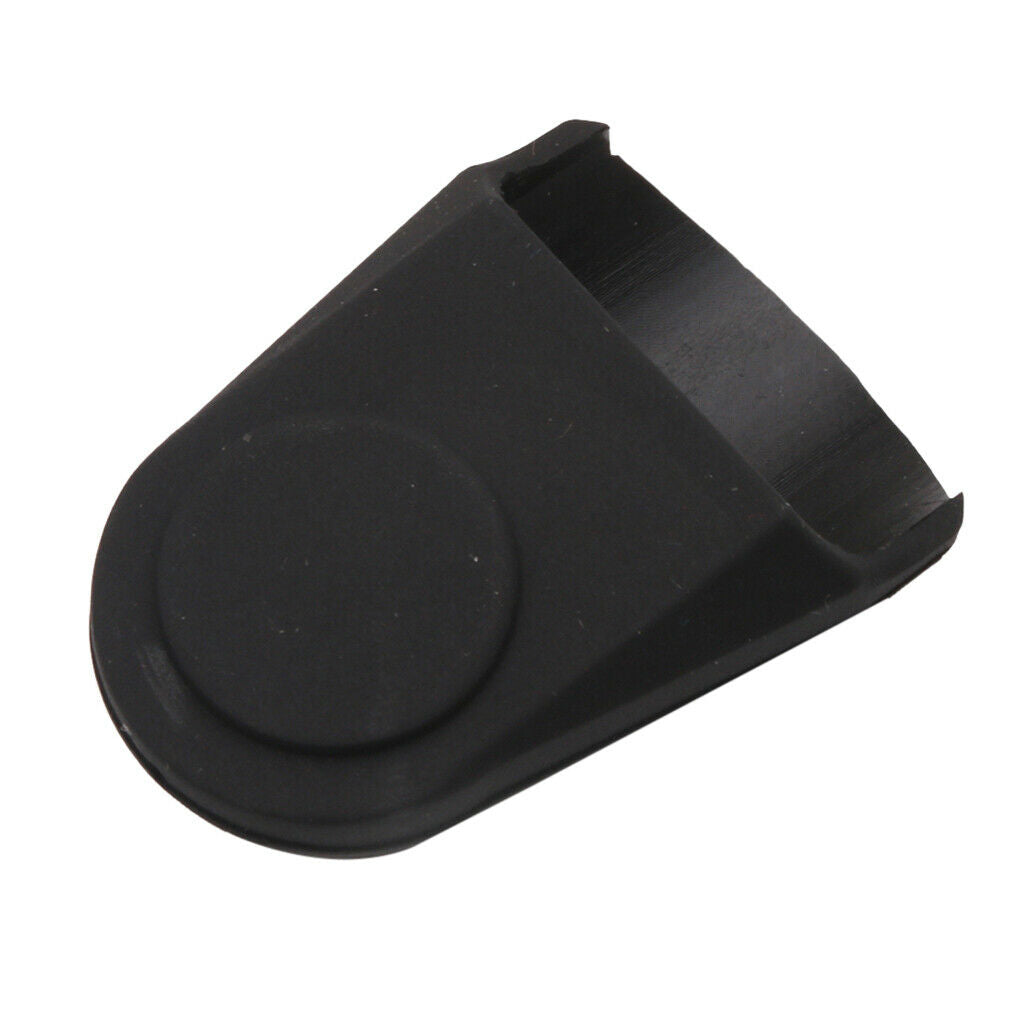 Saxophone Mouthpiece Cap, Sax Mouthpiece Protection Rubber Cap Accessory, Black