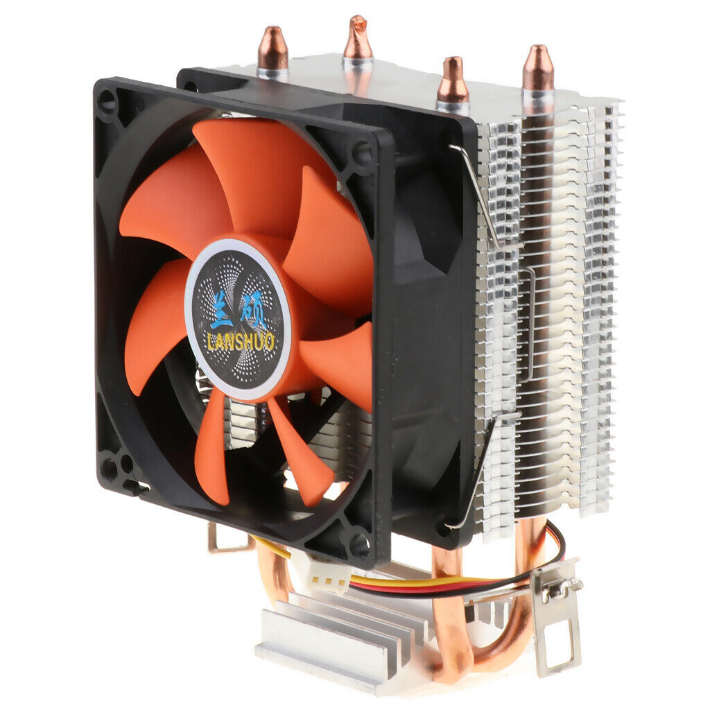Quiet Computer CPU Cooling Fan 3 Pin CPU Cooler Radiator Heatsink