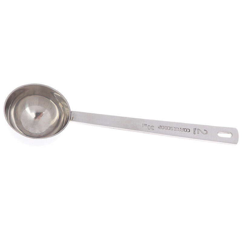 30ML Metal Measuring Spoon Coffee Scoop Thicken long handle Tablespo.l8