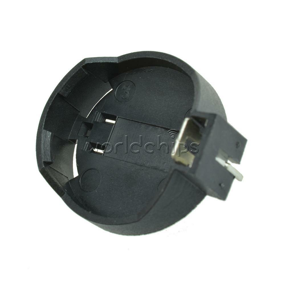 10PCS CR2032 3V CR2025 Button Coin Cell Battery Holder Socket Box Case ROHS