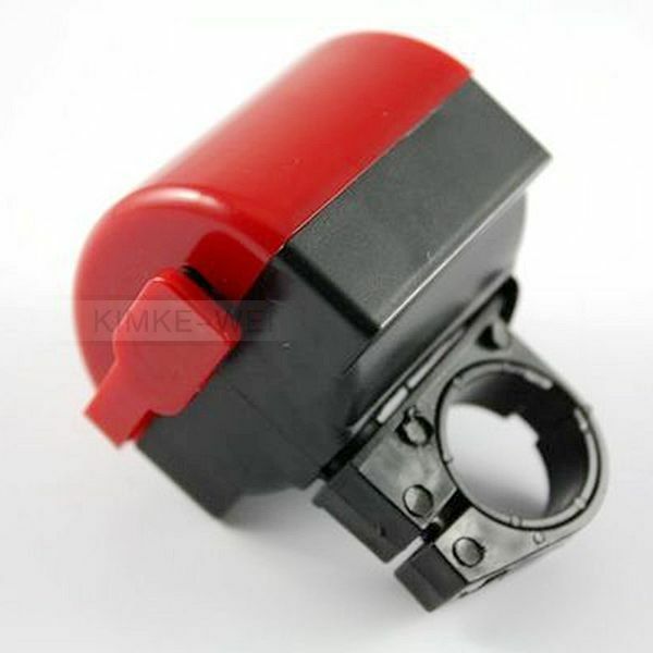 Mini Electronic Bicycle Bike Cycling Loud Horn Red NEW