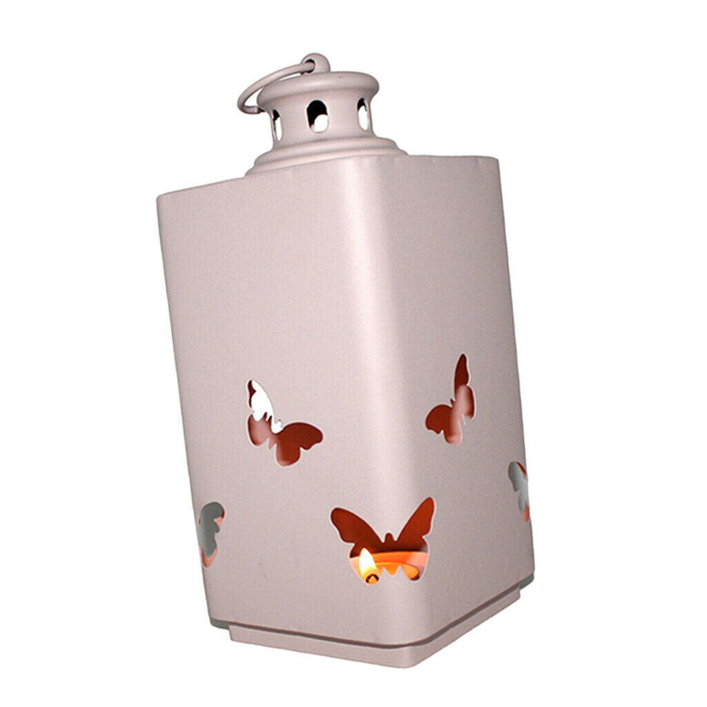 Modern Hollow Out Metal Candle Holder Home Decor Butterfly Candlestick