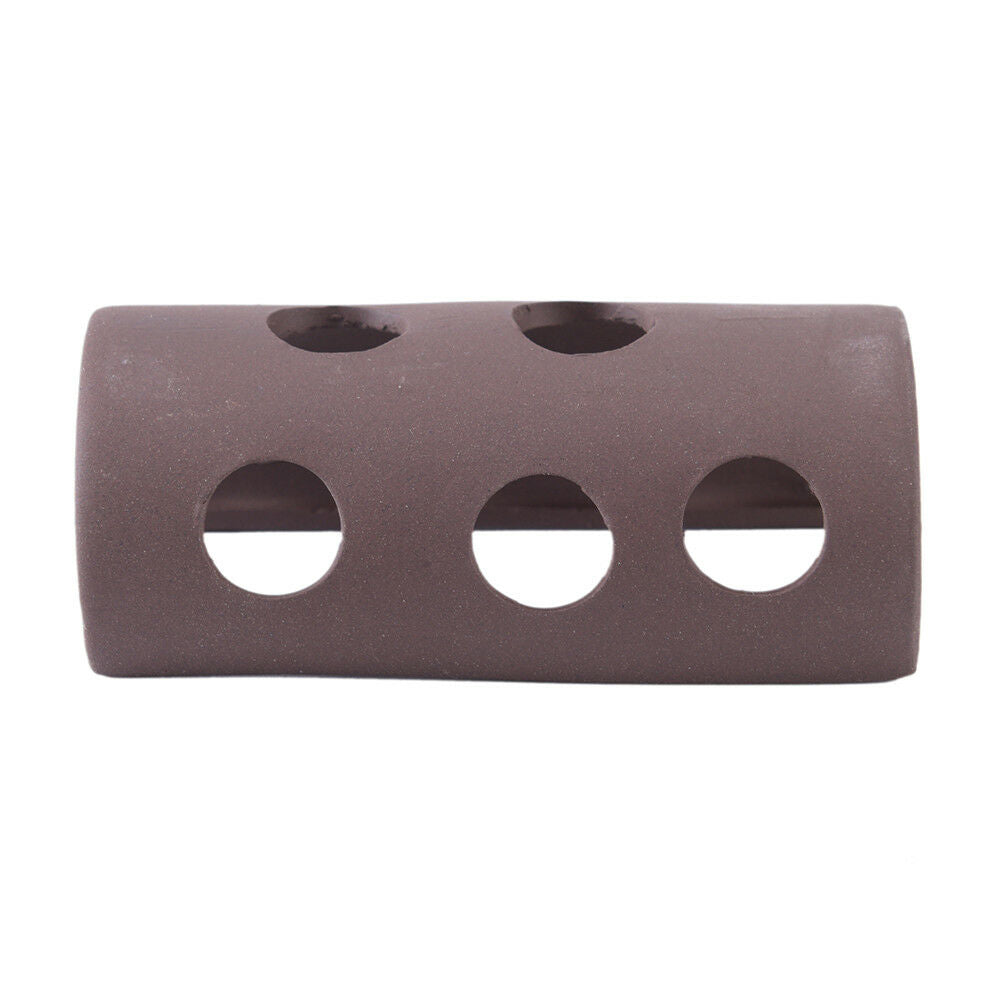 Aquarium Ceramic Rock Cave Shelter Hiding Spots Fish Tank Ornament Decorat.l8